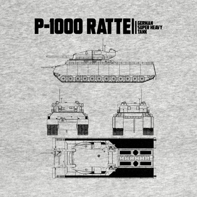 P-1000 RATTE by theanomalius_merch